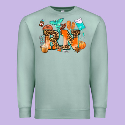 Rn Registered Nurse Premium Sweatshirt Designed By Adodesignshop