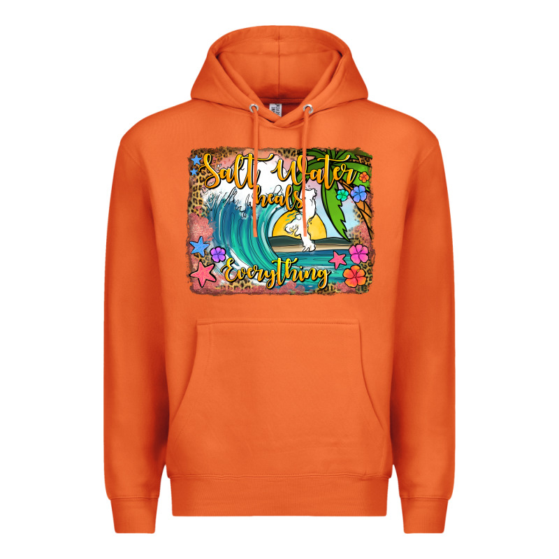 Salt Water Heals Everything Premium Hoodie by Jasminsmagicworld | Teevron