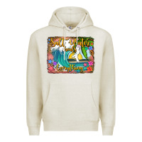 Oatmeal Heather salt water heals everything Premium Hoodie - Jasminsmagicworld