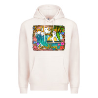 Pale Pink salt water heals everything Premium Hoodie - Jasminsmagicworld