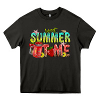 Asphalt summer time Heavy Core Tee - CowhideDigitalArt