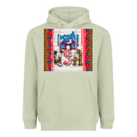 Matcha party in the usa Heavyweight Hoodie - HRA Design Shop