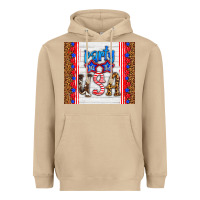 Mushroom party in the usa Heavyweight Hoodie - HRA Design Shop