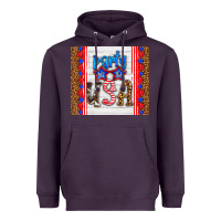 Plum party in the usa Heavyweight Hoodie - HRA Design Shop