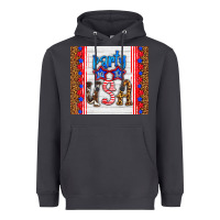 Smoke party in the usa Heavyweight Hoodie - HRA Design Shop