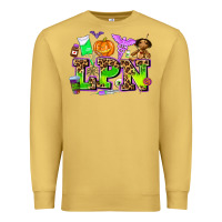 Antique Gold lpn halloween nurse with Premium Sweatshirt - AdoDesignShop