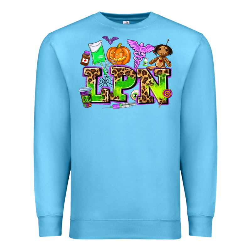 Lpn Halloween Nurse With Premium Sweatshirt by AdoDesignShop | Teevron