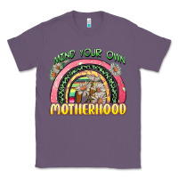 Lavender mind your own motherhood Classic Tee - Zillion Design Studio
