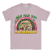 Lilac mind your own motherhood Classic Tee - Zillion Design Studio
