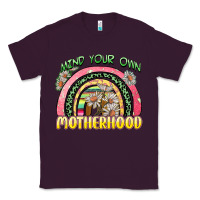 Plum mind your own motherhood Classic Tee - Zillion Design Studio