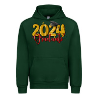 Forest Green 2024 graduate Urban Hoodie - MaliasSmallBusiness