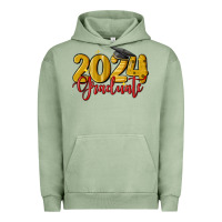 Pigment Oil Green 2024 graduate Urban Hoodie - MaliasSmallBusiness