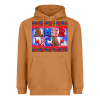 Meerkat america thunderbolt Heavyweight Hoodie - HRA Design Shop