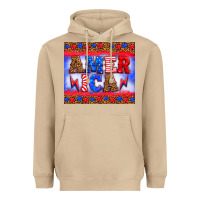 Mushroom america thunderbolt Heavyweight Hoodie - HRA Design Shop