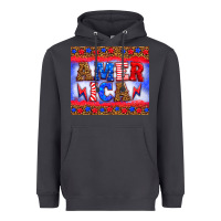 Smoke america thunderbolt Heavyweight Hoodie - HRA Design Shop