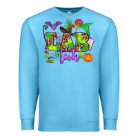 Ocean Blue lab tech halloween Premium Sweatshirt - AdoDesignShop