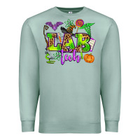 Seafoam lab tech halloween Premium Sweatshirt - AdoDesignShop