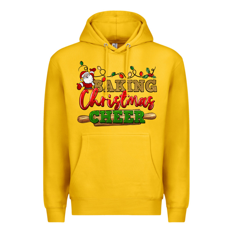 Baking Christmas Cheer Premium Hoodie by NancyCooperArtShop | Teevron