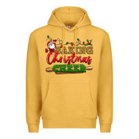 Mustard Baking Christmas cheer Premium Hoodie - NancyCooperArtShop