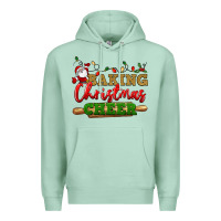 Seafoam Baking Christmas cheer Premium Hoodie - NancyCooperArtShop
