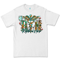 White registered nurse Premium Tee - RacoonDesign