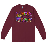 Burgundy Witch better have my candy Long Sleeve Tee - RanaPortraitStore