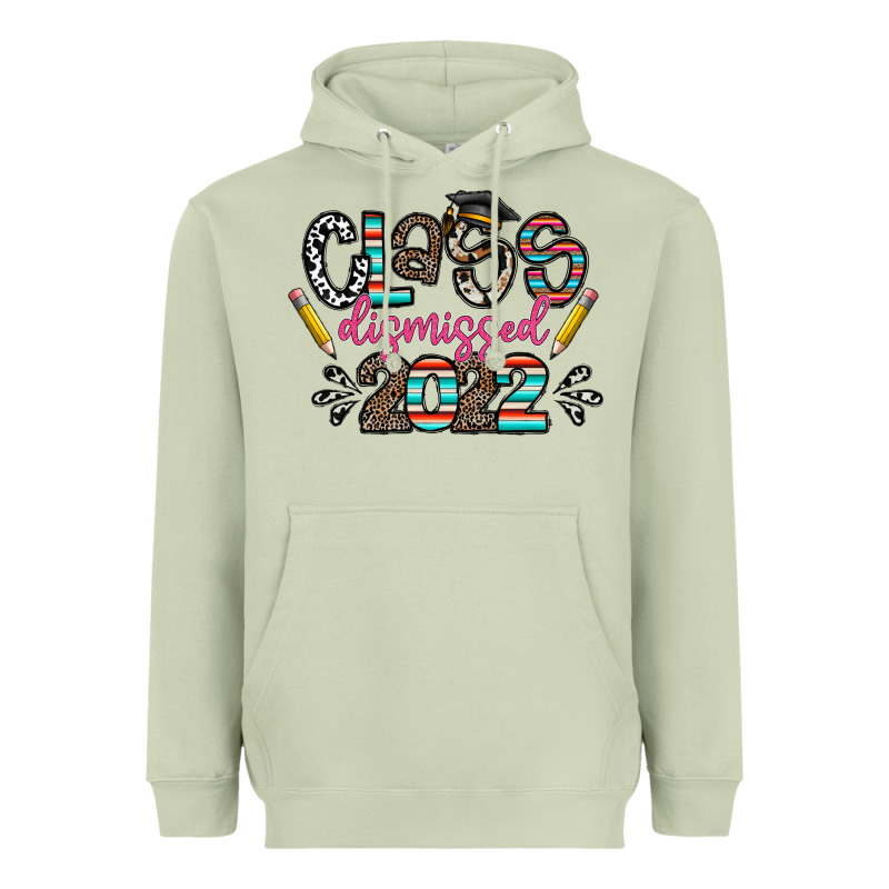Class Dismissed 2022 Heavyweight Hoodie by CowhideDigitalArt | Teevron