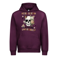 Mauve Wine being normal is painfully overrated Urban Hoodie - MaliasSmallBusiness