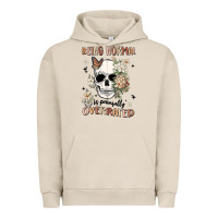 Pigment French Oak being normal is painfully overrated Urban Hoodie - MaliasSmallBusiness