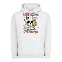 Pigment Lunar Rock being normal is painfully overrated Urban Hoodie - MaliasSmallBusiness