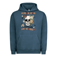 Pigment Midnight Navy being normal is painfully overrated Urban Hoodie - MaliasSmallBusiness