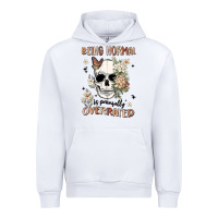 White being normal is painfully overrated Urban Hoodie - MaliasSmallBusiness