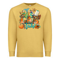 Antique Gold lab tech fall Premium Sweatshirt - AdoDesignShop