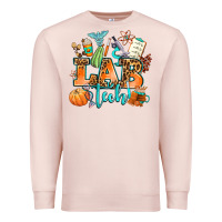 Pale Pink lab tech fall Premium Sweatshirt - AdoDesignShop