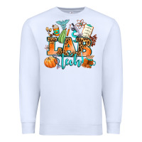 White lab tech fall Premium Sweatshirt - AdoDesignShop