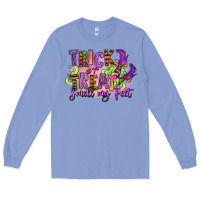 Trick Or Treat Smell My Feet Long Sleeve Tee | Teevron