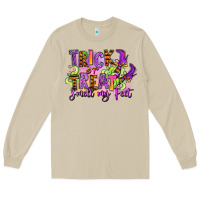 Mushroom Trick or treat smell my feet Long Sleeve Tee - RanaPortraitStore