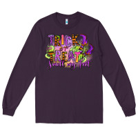 Plum Trick or treat smell my feet Long Sleeve Tee - RanaPortraitStore