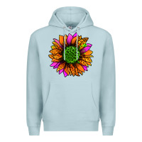 Blue Mist halloween sunflower Premium Hoodie - Jasminsmagicworld