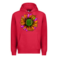 Cardinal halloween sunflower Premium Hoodie - Jasminsmagicworld