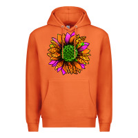 Carrot halloween sunflower Premium Hoodie - Jasminsmagicworld