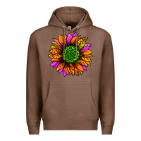 Chestnut halloween sunflower Premium Hoodie - Jasminsmagicworld