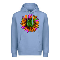 Colony Blue halloween sunflower Premium Hoodie - Jasminsmagicworld