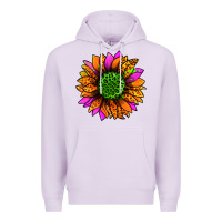 Lilac halloween sunflower Premium Hoodie - Jasminsmagicworld