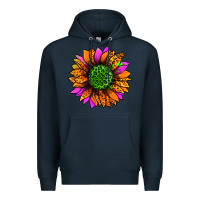 Navy halloween sunflower Premium Hoodie - Jasminsmagicworld
