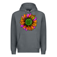 Rock halloween sunflower Premium Hoodie - Jasminsmagicworld
