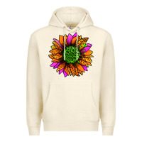 Halloween Sunflower Premium Hoodie | Teevron