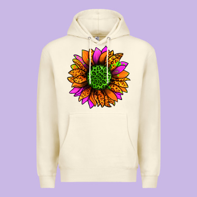 Halloween Sunflower Premium Hoodie Designed By Jasminsmagicworld