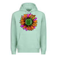 Seafoam halloween sunflower Premium Hoodie - Jasminsmagicworld