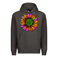 Smoke halloween sunflower Premium Hoodie - Jasminsmagicworld